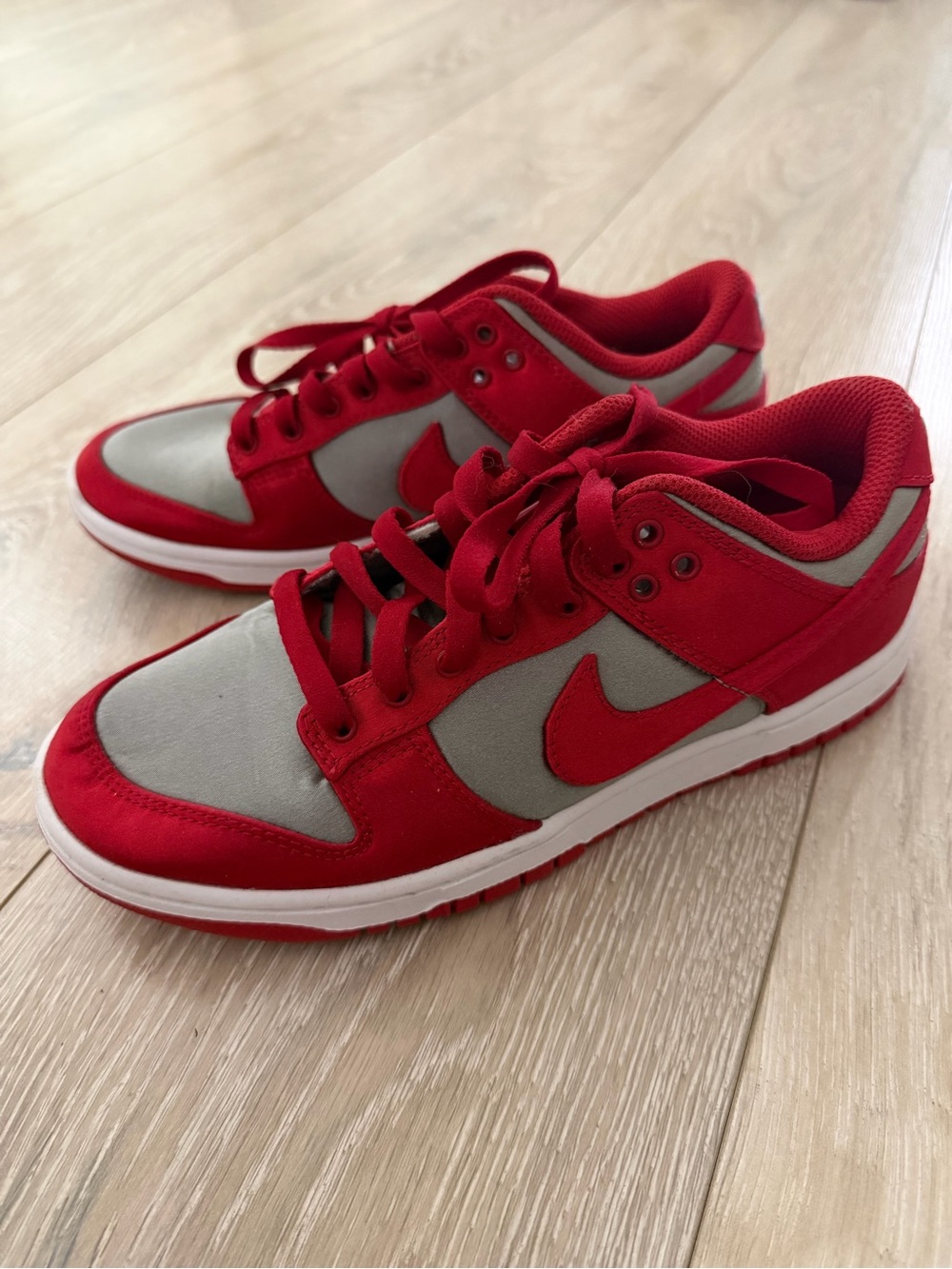 Nike women’s dunk low satin “UNLV”